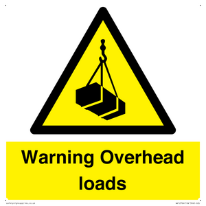 Warning Overhead loads